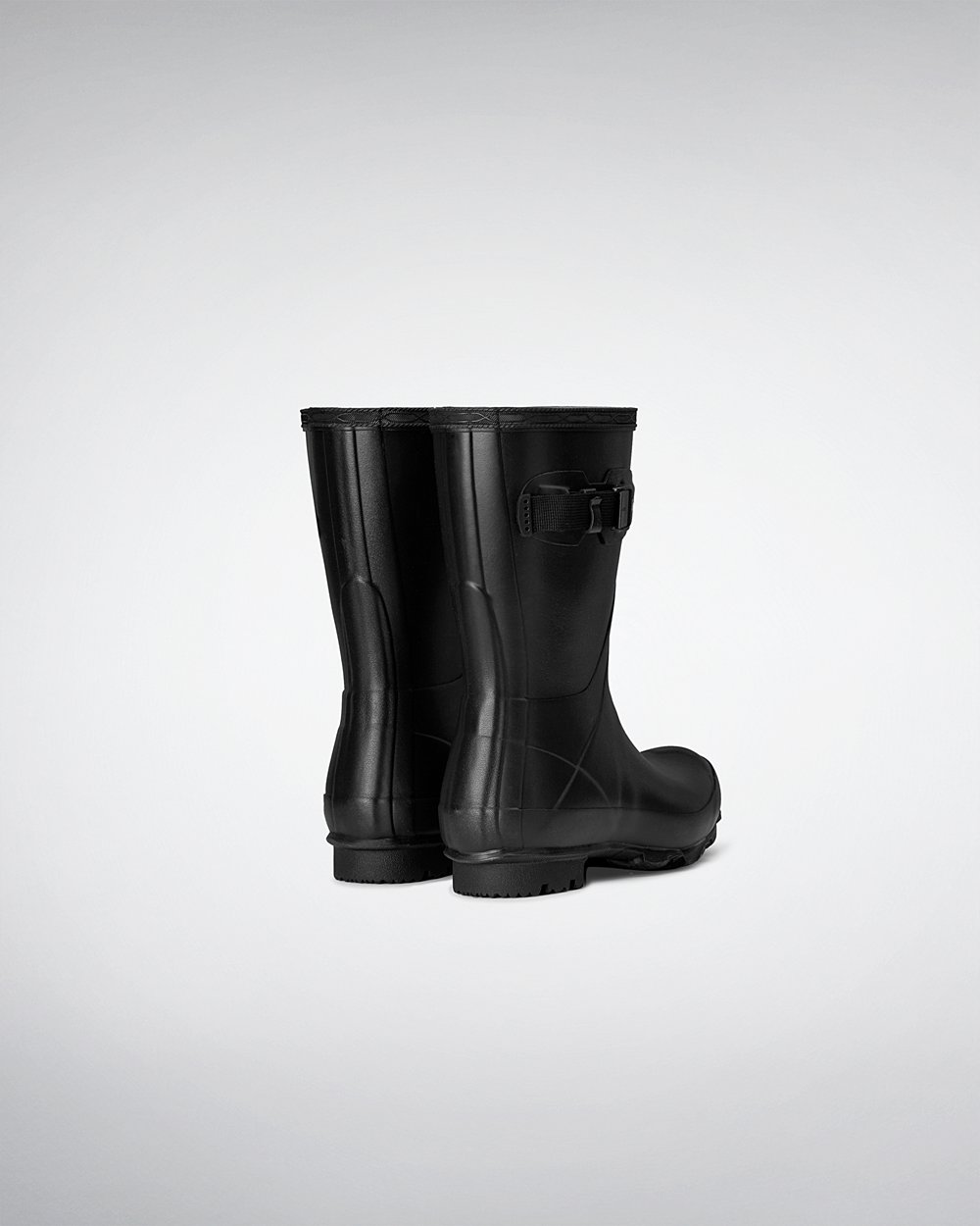 Women Hunter Norris Field | Short Rain Boots Black | NZ-28179-BWSY